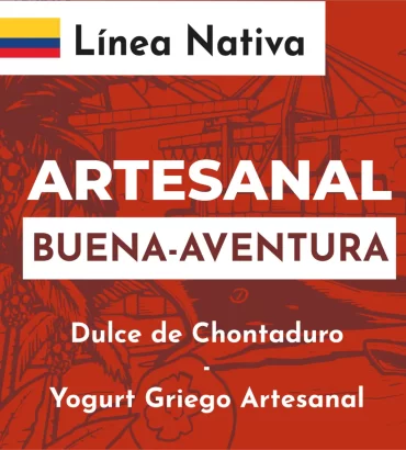 Yogurt Griego Buena Aventura – Dulce de Chontaduro