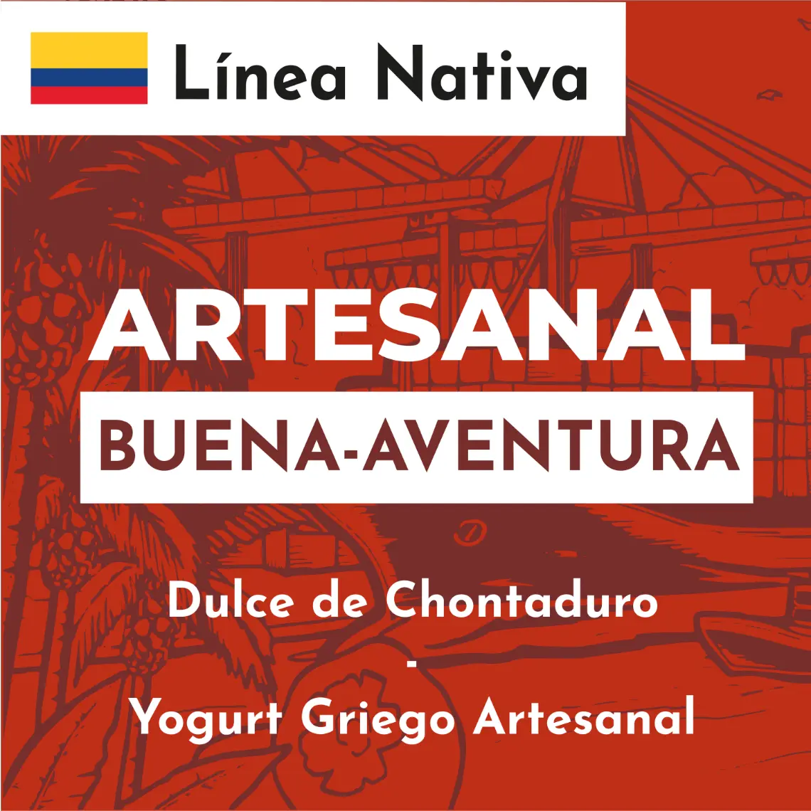 Yogurt Griego Buena Aventura – Dulce de Chontaduro