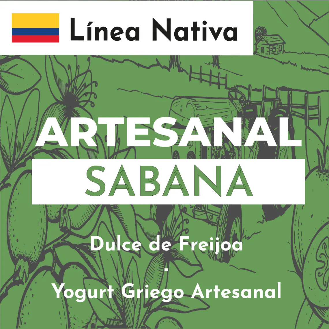 Yogurt Griego Sabana – Dulce de Feijoa